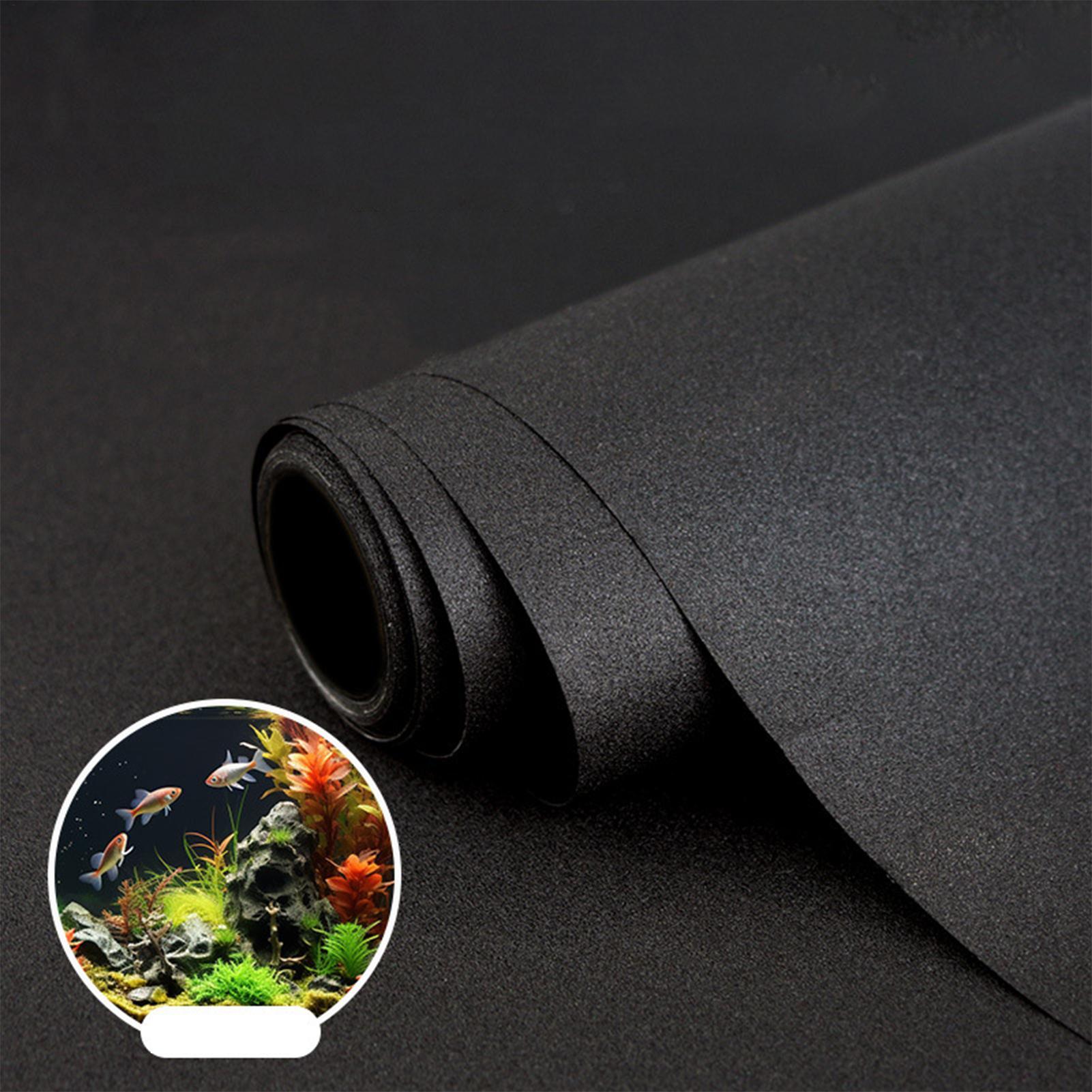Aquarium Fish Background - Sfondo Nero per Acquario in PVC