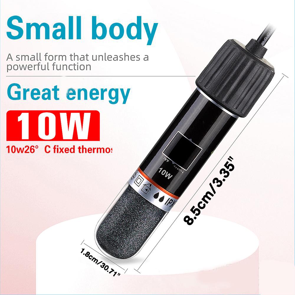 Aquarium Heater Submersible - Mini asta riscaldante per acquario USB
