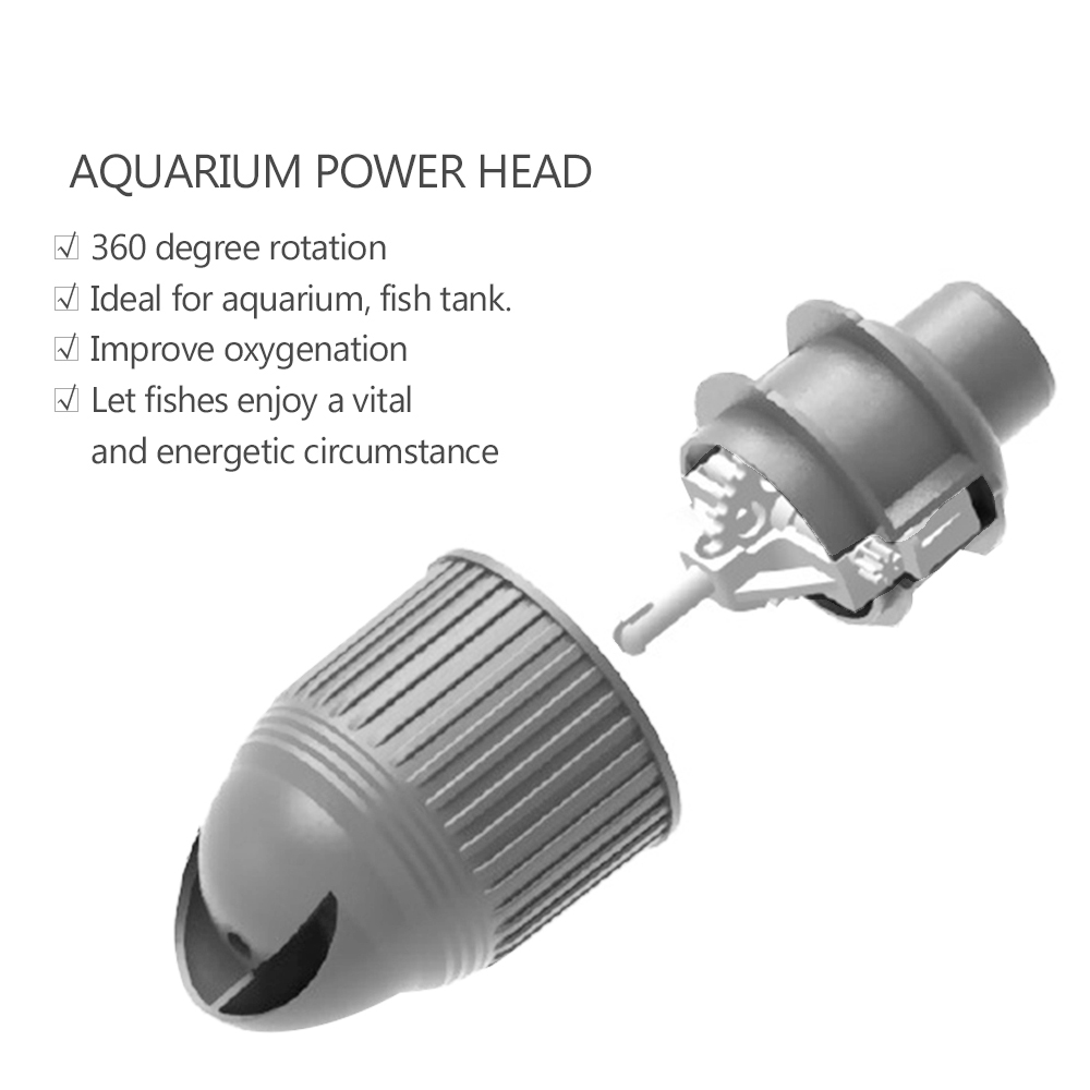 Powerhead Circulation Pump - Acquario Power Head Fish Tank Wave