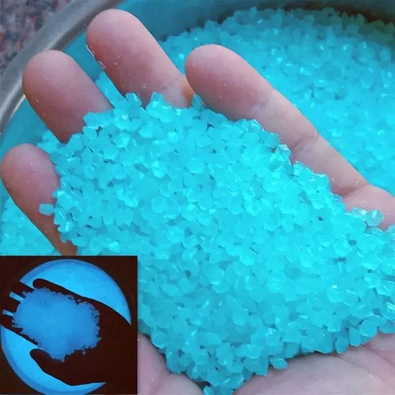 Aquarium Fish Store - 1000 pezzi 3-5mm sabbia luminosa che