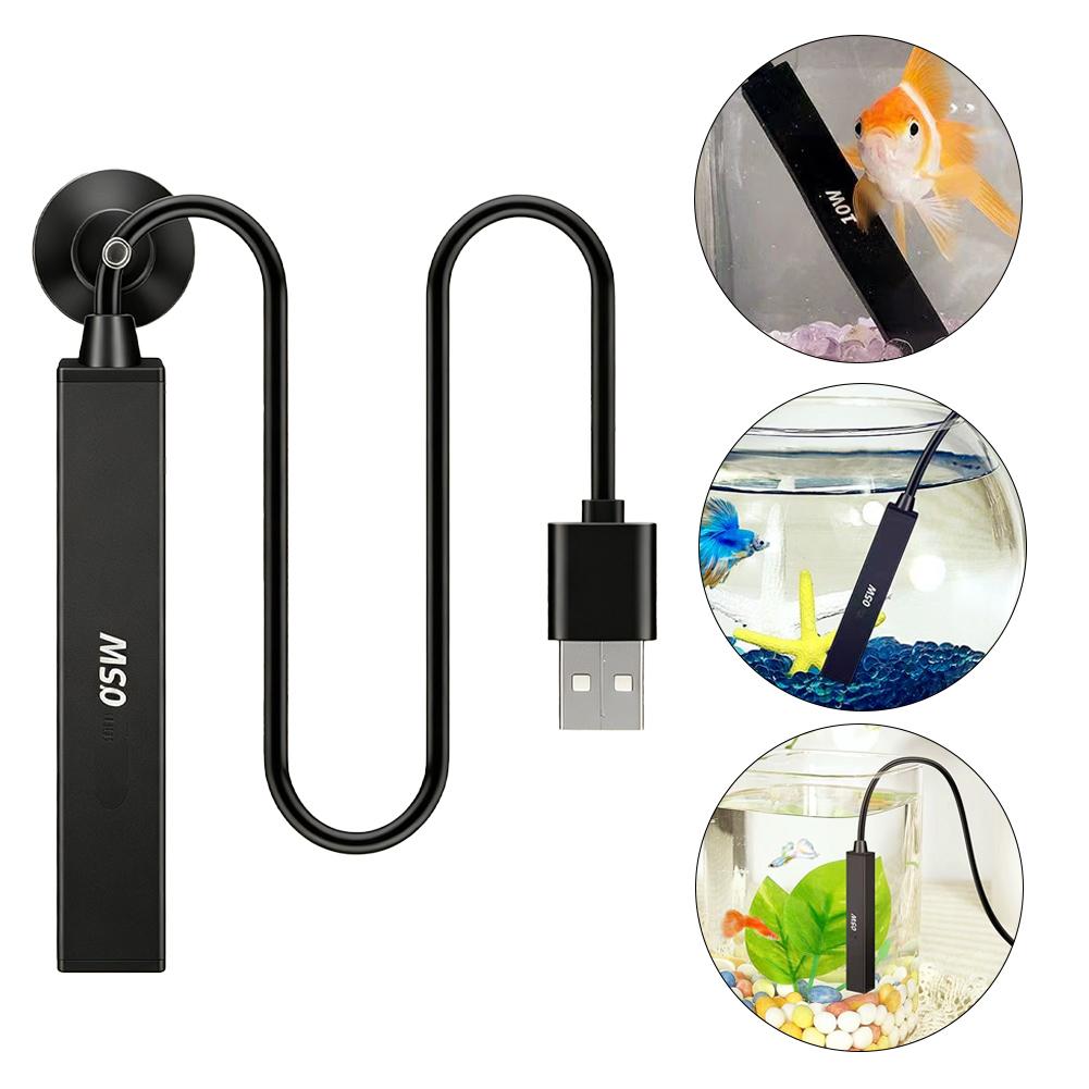 Aquarium Fish Jar - Mini Riscaldatore USB per Acquario 5V,