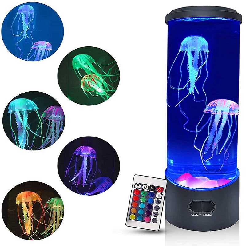 LED Fish Lamp luce notturna am - Aquarium Fish Jar recensione e prezzo