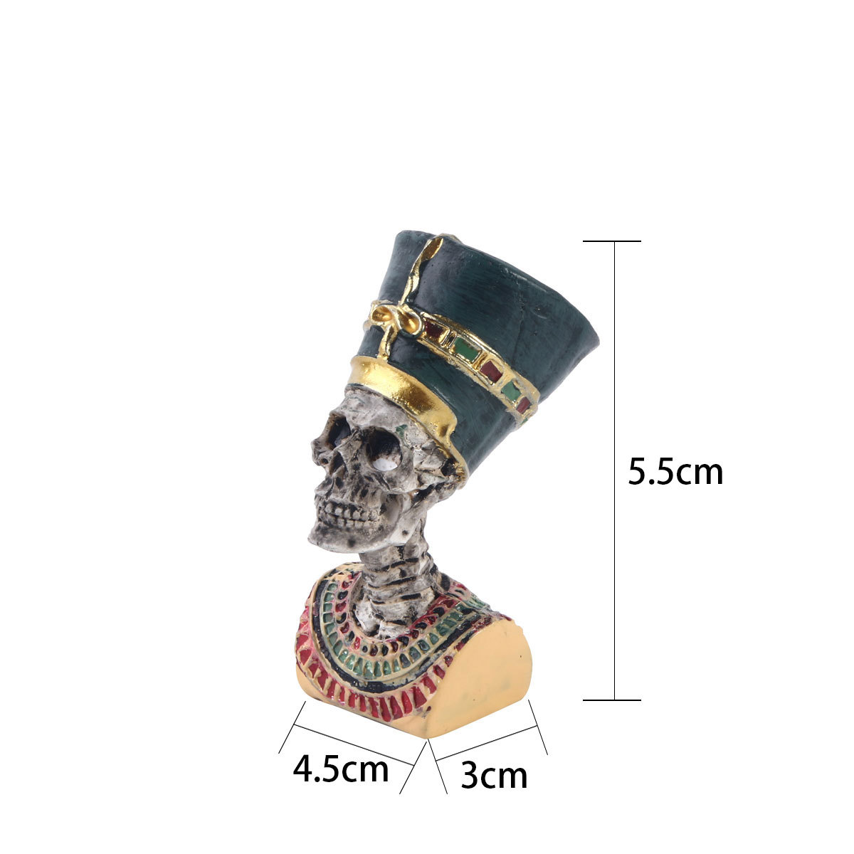 Cleopatra Teschio Figurina in  - Aquarium Fish Jar recensione e prezzo