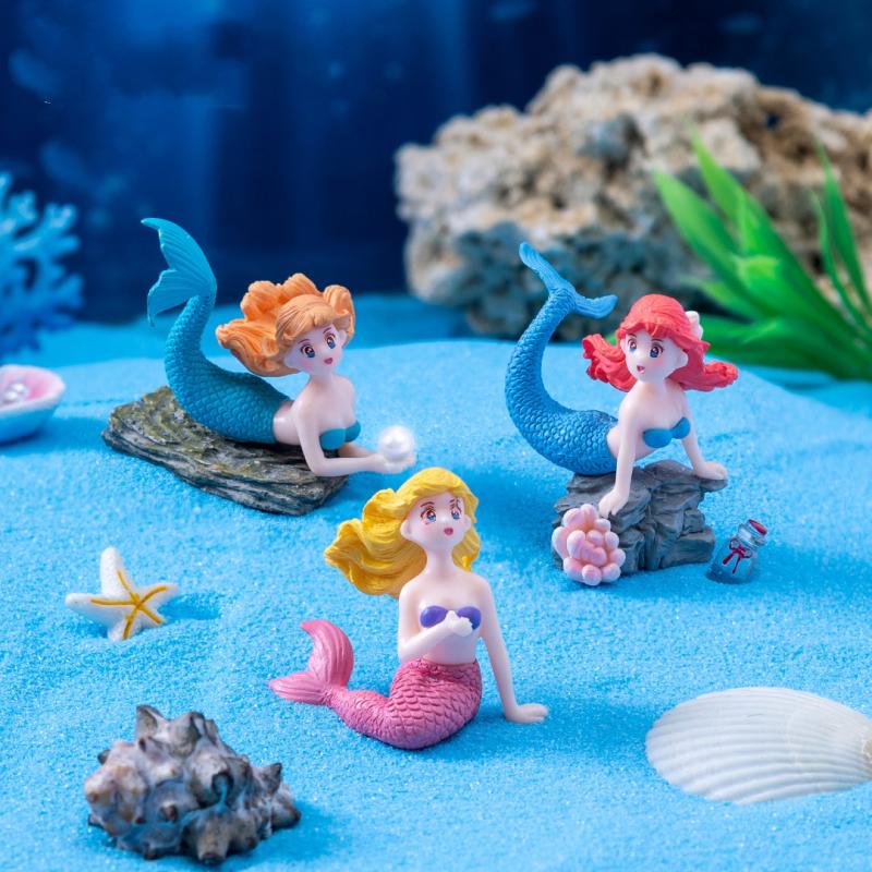 Set di 4 Ornamenti in Plastica - Aquarium Fish Quarantine recensione e prezzo