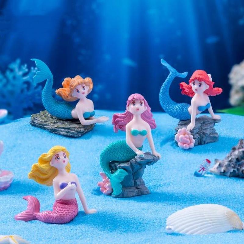 Set di 4 Ornamenti in Plastica - Aquarium Fish Quarantine recensione e prezzo