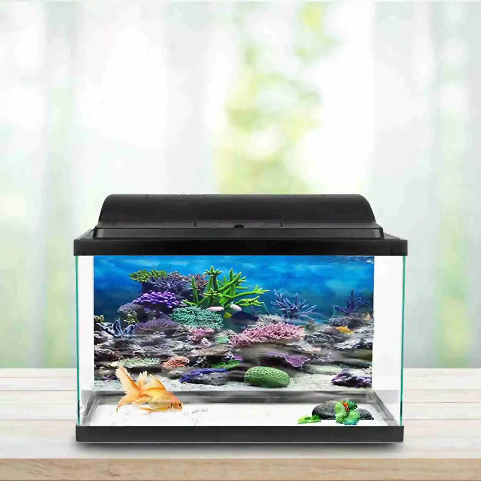 3D acquario paesaggio Poster f - Aquarium Fish Background recensione e prezzo