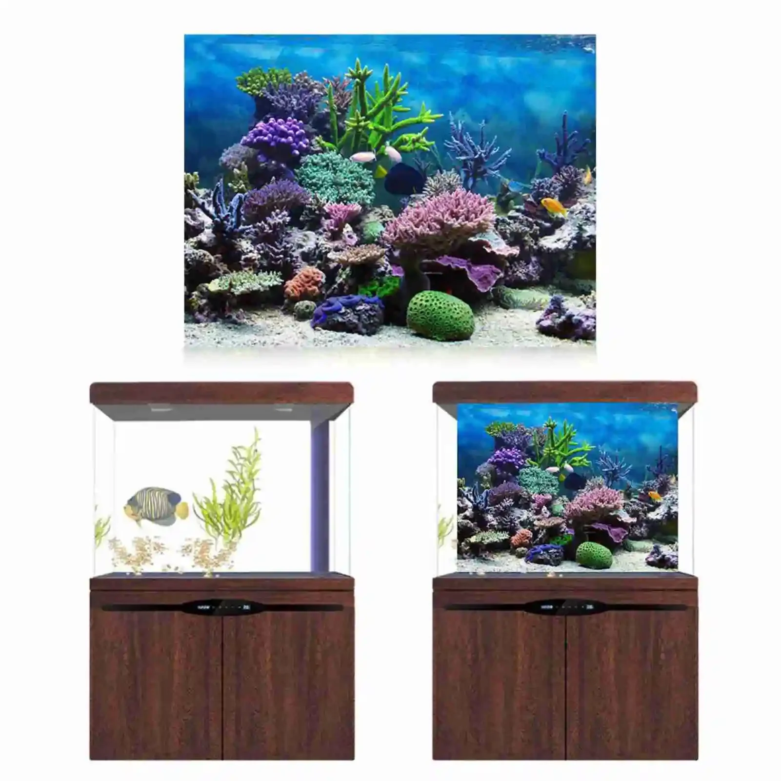 3D acquario paesaggio Poster f - Aquarium Fish Background recensione e prezzo