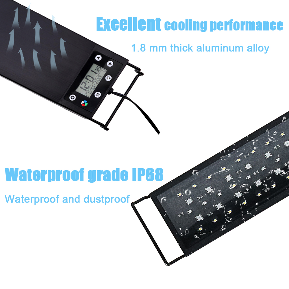 Illuminazione LED a Spettro Co - Aquarium Fish Store recensione e prezzo